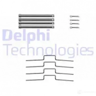 Ремкомплект колодок DELPHI 5012759830420 LX0165 8XW84 6 Land Rover Defender