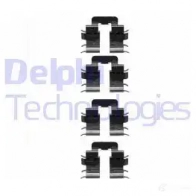 Ремкомплект колодок DELPHI 5012759282014 LX0345 952562 AHFO 9MW