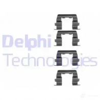 Ремкомплект колодок DELPHI LX0188 Hyundai Accent 5012759067680 AI3 Y0