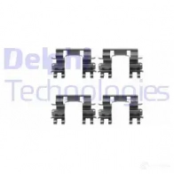 Ремкомплект колодок DELPHI 5012759067741 Honda ITQ T7N9 LX0194