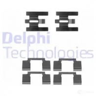 Ремкомплект колодок DELPHI LX0224 2U79X W 5012759068038 952450