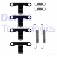Ремкомплект тормозных колодок DELPHI 5 M83QTI 5012759831229 LY1097 952927 - Изображение 3