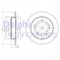Тормозной диск DELPHI 5012759459317 Z5FMH GJ BG4289 Suzuki