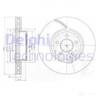 Тормозной диск DELPHI Mercedes E-Class (C207) 4 Купе 3.5 E 350 CGI (2057) 292 л.с. 2009 – 2024 BG9075 9 JADR12 5012759443521