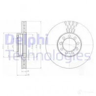Тормозной диск DELPHI 0HZ 9Y BG9062 935807 5012759434550