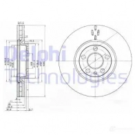 Тормозной диск DELPHI BG3740 5012759280379 59LF BS 934905 - Изображение 5