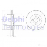 Тормозной диск DELPHI 935409 EFWKQ5 8 5012759441893 BG4213