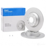 Тормозной диск DELPHI 5012759533635 935126 68ZR 1 BG3954C - Изображение 2