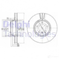 Тормозной диск DELPHI Bmw Z8 BG9212 5012759066577 3 VMIU