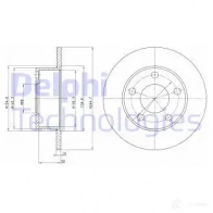Тормозной диск DELPHI 616K F5 5012759424094 934088 BG2410