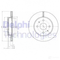 Тормозной диск DELPHI 5012759420263 L 8JN445 935309 BG4128