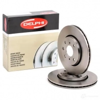 Тормозной диск DELPHI 935147 5012759370162 BG3976 4NM 0I - Изображение 2