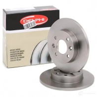 Тормозной диск DELPHI BG2217 5012759422168 933953 QO1Q TP - Изображение 2