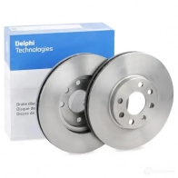 Тормозной диск DELPHI BG3569 934787 5012759174234 XZAZ7 HS - Изображение 2