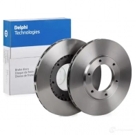 Тормозной диск DELPHI 934051 V5R6 4 5012759423646 BG2365 - Изображение 2