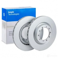 Тормозной диск DELPHI IR NUFF BG4979C 1437950085 - Изображение 2