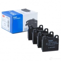 Тормозные колодки дисковые, комплект DELPHI 949560 LP18 YT0FNFA 2 0034 - Изображение 2