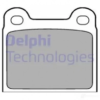 Тормозные колодки дисковые, комплект DELPHI 949560 LP18 YT0FNFA 2 0034 - Изображение 5