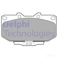 Тормозные колодки дисковые, комплект DELPHI XV9MA LP1056 2 1307 949065