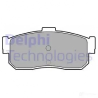 Тормозные колодки дисковые, комплект DELPHI 950715 21 713 LP971 5KQUFU