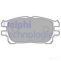 Тормозные колодки дисковые, комплект DELPHI Toyota Previa (XR30) 2 Минивэн 2.0 D 4D (CLR30) 116 л.с. 2001 – 2006 237 59 LP1784 LZEVL