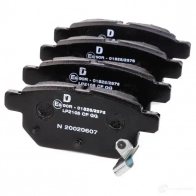 Тормозные колодки дисковые, комплект DELPHI 949850 30UG HG8 LP2105 5012759428535 - Изображение 3