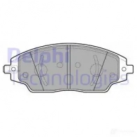 Тормозные колодки дисковые, комплект DELPHI LP3192 5012759538241 CL U4XCF 950216