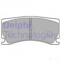 Тормозные колодки дисковые, комплект DELPHI IM5Y 52 5012759455753 949969 LP2217