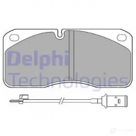 Тормозные колодки дисковые DELPHI USAL23P 2130 2 LP859 950615