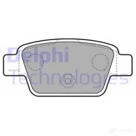 Тормозные колодки дисковые, комплект DELPHI 237 14 LP1719 949475 HJVXV - Изображение 5