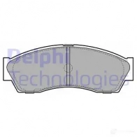 Тормозные колодки дисковые, комплект DELPHI T 3QXO LP2159 5012759434246 949906