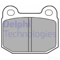 Тормозные колодки дисковые, комплект DELPHI LP2126 5012759434062 949872 HHO FB - Изображение 3