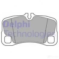 Тормозные колодки дисковые, комплект DELPHI 5012759532492 Porsche 911 (997) 4 Купе 3.6 GT2 RS 620 л.с. 2010 – 2012 BPI C5 LP2696