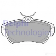 Тормозные колодки дисковые DELPHI 950528 2ME 0QH LP737 5012759305539