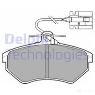 Тормозные колодки дисковые, комплект DELPHI 2016 8 LP769 Volkswagen Golf 3 1993 – 1997 7ZUJBCI