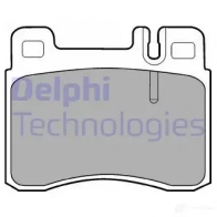 Тормозные колодки дисковые DELPHI LP843 950600 O9 A25N