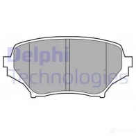Тормозные колодки дисковые, комплект DELPHI 5012759426845 LP2026 Mazda FVP FS5