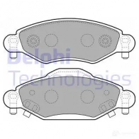 Тормозные колодки дисковые, комплект DELPHI LP1840 5012759250570 Toyota Yaris Verso NE VXQB