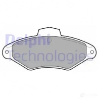 Тормозные колодки дисковые, комплект DELPHI 3N8G06 LP787 2163 1 Citroen Xantia 1 (X1, X2) 1993 – 2003