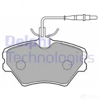 Тормозные колодки дисковые DELPHI WW3FPF9 LP862 2 1595 Renault