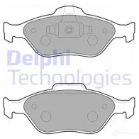 Тормозные колодки дисковые DELPHI 2360 4 LP1729 8C7K9K 949486