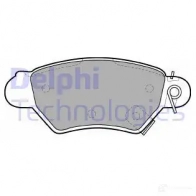 Тормозные колодки дисковые DELPHI LP1307 YC40 8U 5012759076743 6132524