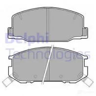 Тормозные колодки дисковые, комплект DELPHI Toyota Previa (XR10, XR20) 1 Минивэн 2.4 (TCR11. TCR10) 132 л.с. 1990 – 2000 KA34VW LP942 23 009