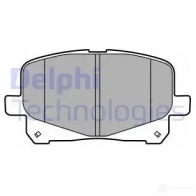 Тормозные колодки дисковые, комплект DELPHI Toyota Previa (XR30) 2 Минивэн 2.0 D 4D (CLR30) 116 л.с. 2001 – 2006 5012759432082 LP2129 3WP OS