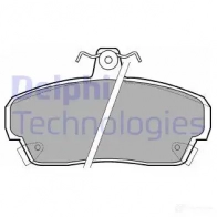 Тормозные колодки дисковые, комплект DELPHI Z93XJCR 21 515 950634 LP879