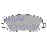 Тормозные колодки дисковые, комплект DELPHI 2 3761 LP1795 949555 PPKTA