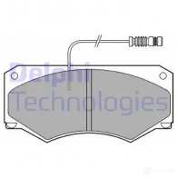 Тормозные колодки дисковые, комплект DELPHI 2078 4 950503 LP698 BL7RI6M