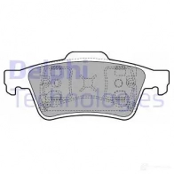 Тормозные колодки дисковые DELPHI 2 3482 949483 LP1726 4TQTB9T