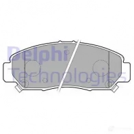 Тормозные колодки дисковые DELPHI 5012759231395 949548 LP1789 K EZSD6