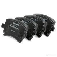 Тормозные колодки дисковые, комплект DELPHI U74RCYR LP1824 949586 2391 4 - Изображение 3